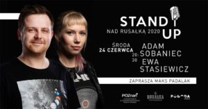 Stand-up nad Rusałką - Adam Sobaniec/ Ewa Stasiewicz @ Rusałka Poznań